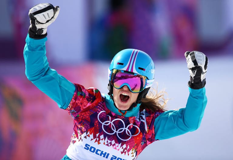 Snowboarderin Anke Karstens gewinnt im Parallel-Slalom überraschend Silber.