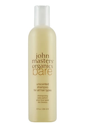 Shampoo von John Masters (über dergepflegtemann.de um 20 Euro) bare aus organischen Pflanzenextrakten wie Kamille, weißem Tee und Jojoba-Öl - ohne Duftstoffe. Für eine besonders sanfte Reinigung und optimale Pflegewirkung.