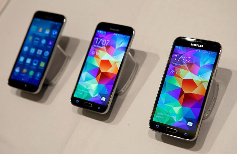 Samsung Galaxy S5 Fingerabdruck-Sensor