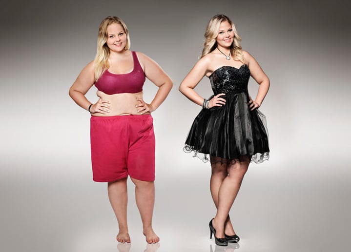 Die 18-jährige Nicole hat in der Sat.1-Show "The Biggest Loser" 34 Kilo abgenommen.