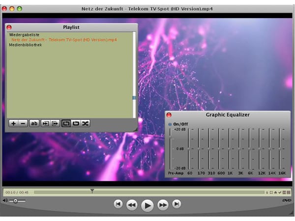 VLC Media Player Skin: universe