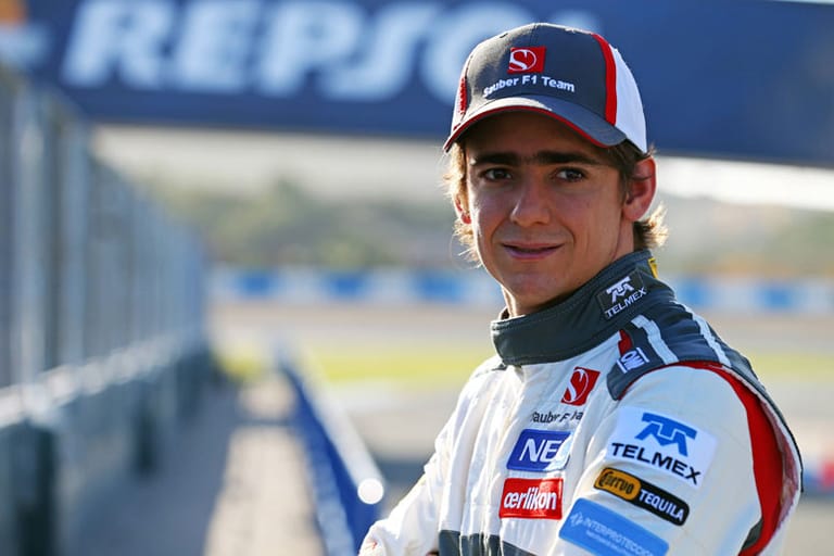 Esteban Gutiérrez hat die Startnummer 21 für seinen Sauber gewählt. Er begann seine Karriere im Kartsport erst mit 13 Jahren und debütierte in der königsklasse mit 21.