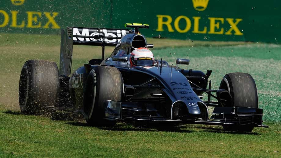 ...dem neuen McLaren-Piloten Kevin Magnussen...
