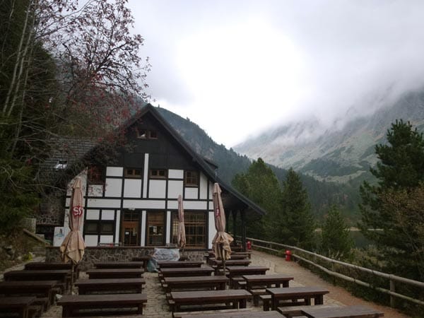 Bewirtschaftete Hütte, Hohe Tatra.