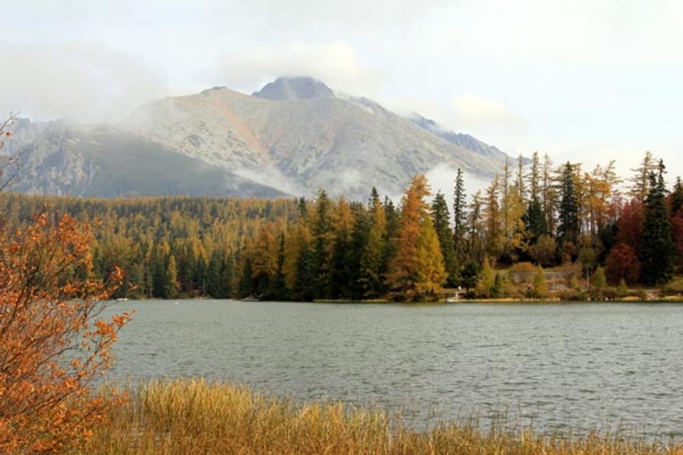 Štrbské pleso, Tschirmer See, Slowakei.