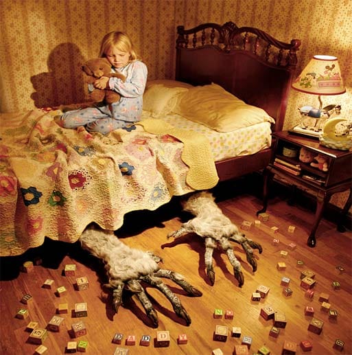 "Bed" aus der Serie "Children's Nightmares" von Joshua Hoffine