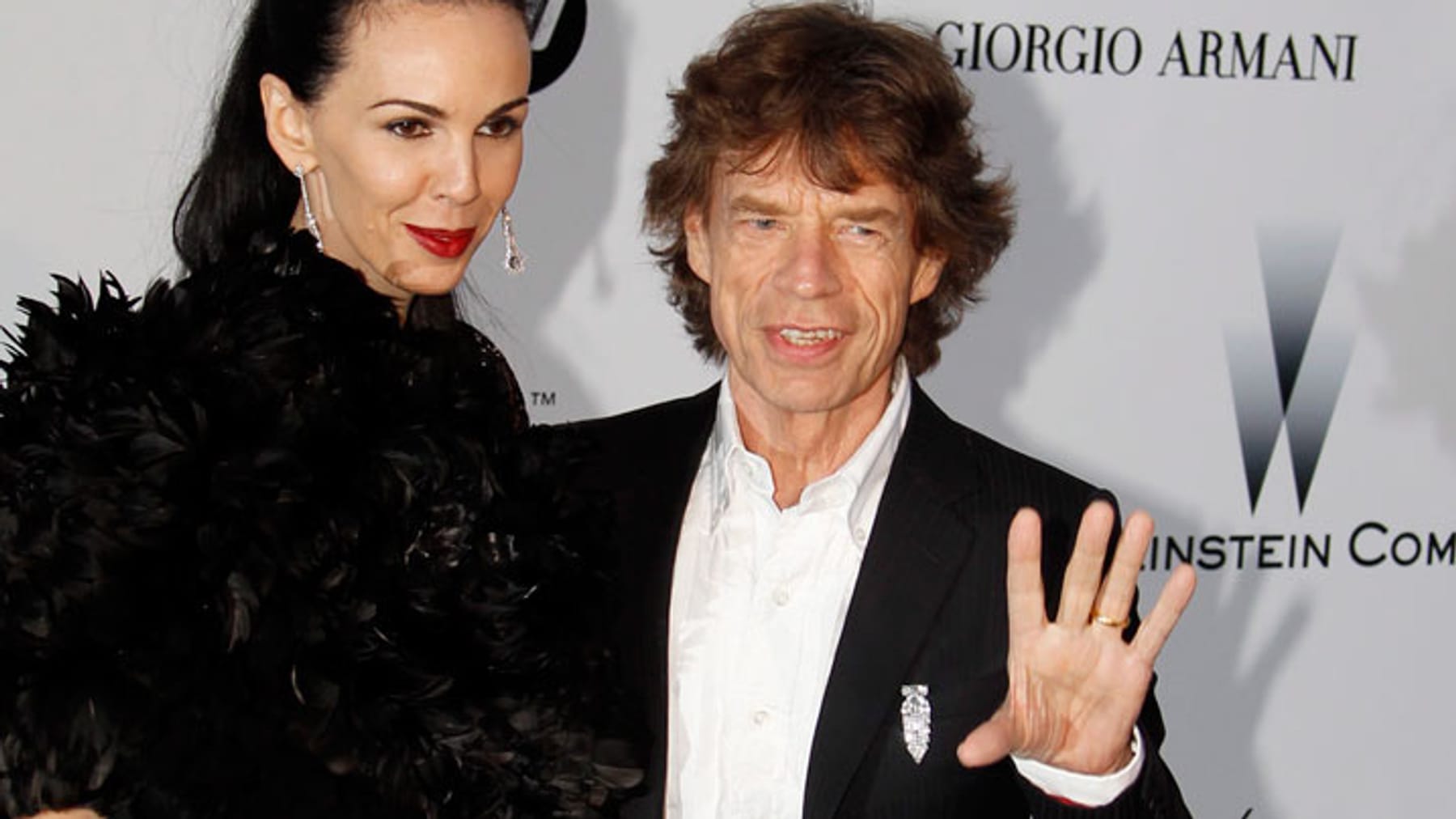 Mick Jagger im Wandel der Zeit