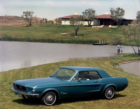 Das 1968er Modelljahr war die letzte Ausbaustufe der ersten Mustang-Generation.