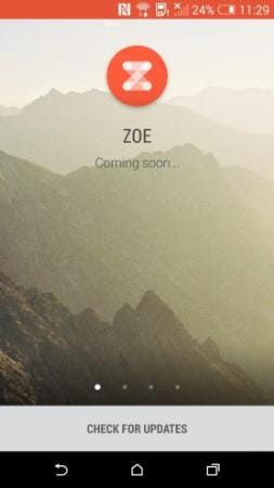 HTC One M8: Zoe