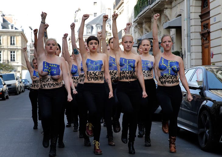 Femen gegen Front National