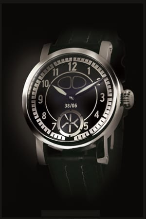 Und noch eine Scalfaro-Uhr zum Auto: Der Chronometer "The Käfer 38/06".