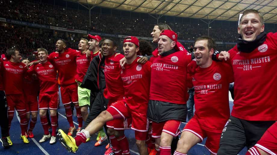 Deutschland: 2013 waren die Bayern Triple-Sieger und in diesem Jahr wollen sie ihre Titel verteidigen. Zumindest bei der Meisterschaft der Bundesliga ist ihnen dies bereits gelungen. Mit 23 gewonnenen Meisterschaften (fast 80% aller gespielten Saisontitel) und 626 Spieltagen an der Tabellenspitze ist der FC Bayern München nationaler Rekordmeister...