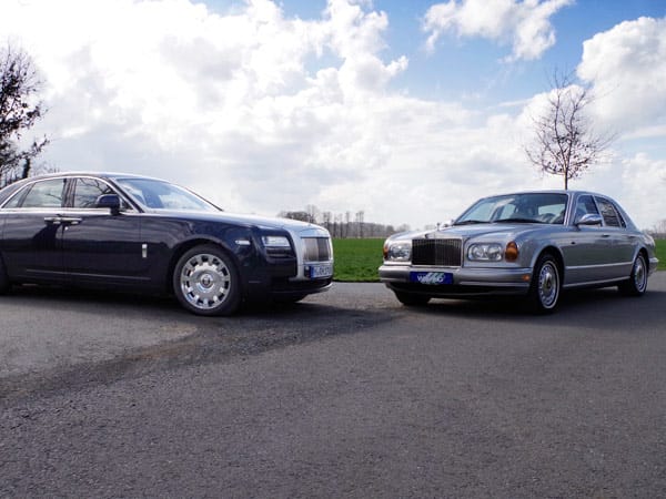 Als 1998 der Rolls-Royce auf dem Markt kam, steckte der britische Nobel-Hersteller in der Krise. 440.000 DM kostete damals der Seraph.