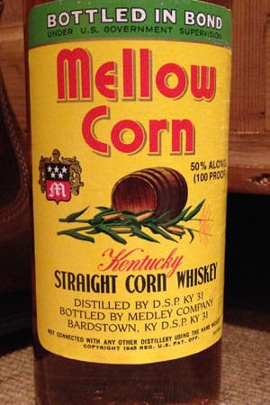 Mellow Corn: Ein völlig unterschätzer Corn-Whiskey mit dem Image von Feuerwasser und dem Geschmack geballter Maisaromen.
