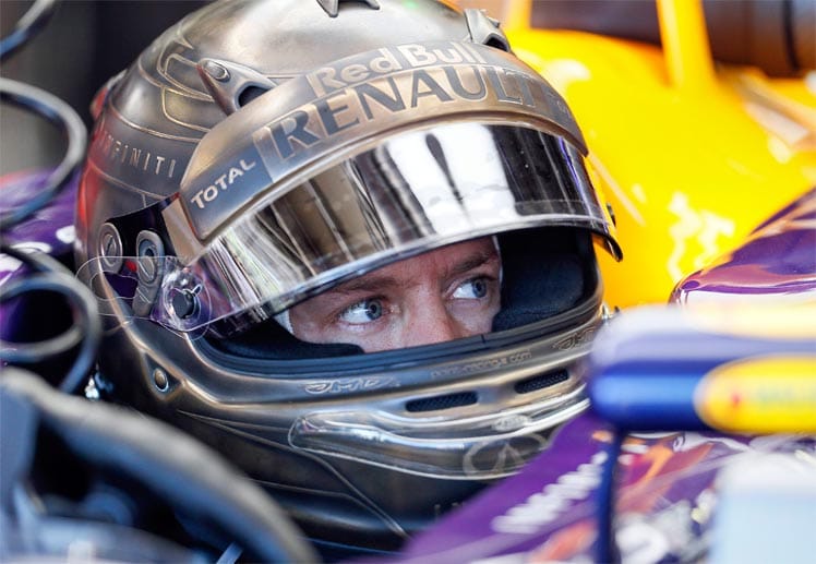 Sebastian Vettel ist teamintern im Hintertreffen.