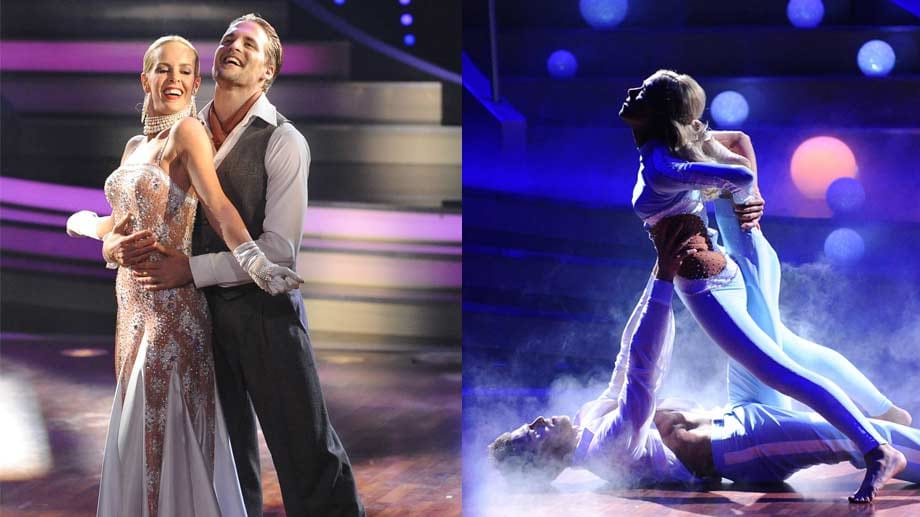 Vor dem großen Finale: Wer wird "Dancing Star 2014" und besteigt den Thron bei "Let's dance"? Alexander Klaws (l., mit Partnerin Isabel Edvardsson) oder Tanja Szewczenko (mit Profitänzer Willi Gabalier)?