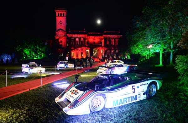 Zum 150. Firmenjubiläum fuhr Martini viele Renngeschosse der Vergangenheit auf.