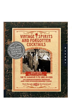 Der "Almanach Vintage Spirits and Forgotten Cocktails"
