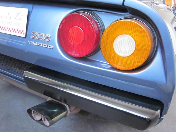 Selten: Ein Ferrari 208 Turbo.