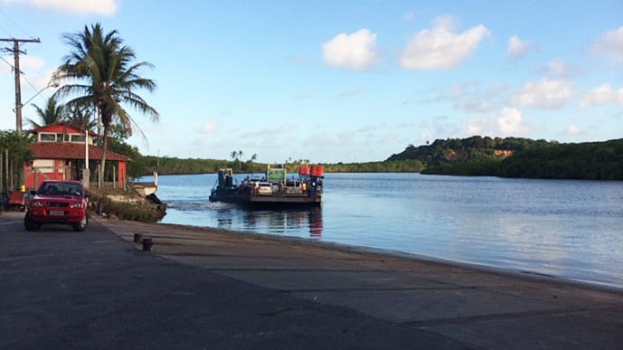 Wenn die "Bom Jesus" ablegt, spürt man die brasilianische Gelassenheit hautnah.