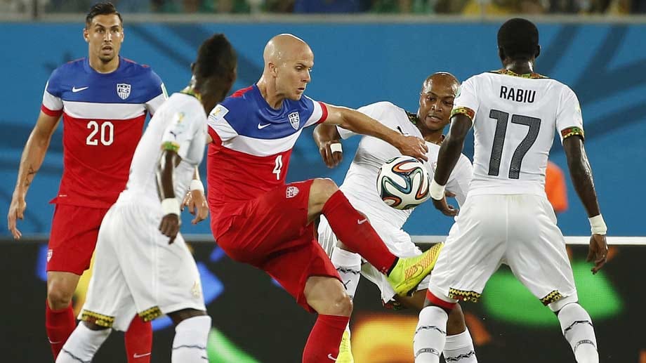 Im zweiten Spiel der Vorrundengruppe G treffen Deutschlands Gruppengegner USA und Ghana aufeinander.