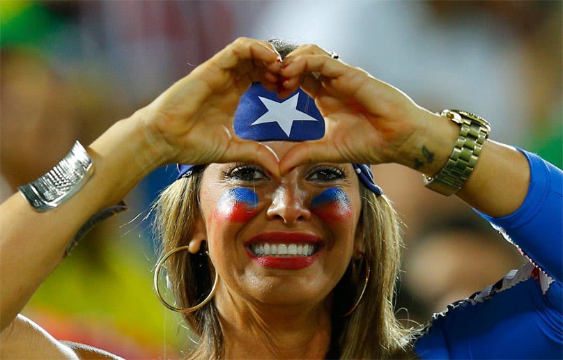 Der Auftaktsieg der USA zaubert ein breites Lächeln auf die Gesichter ihrer Fans.