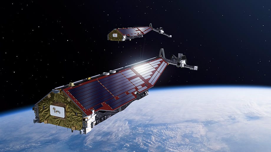 Satelliten der ESA haben das Magnetfeld der Erde vermessen