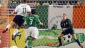 Beim zweiten Vorrundenspiel gegen Irland trifft Klose erneut. Die 1:0-Führung gleichen die Iren jedoch noch zum 1:1-Endstand aus.