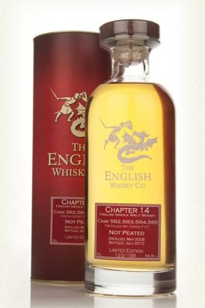 Eine echte Rarität: Englischer Whisky – vom English Whisky Chapter 14 aus der St. Georges Distillery gibt es gerade einmal 199 Flaschen (über Master of Malt um 120 Euro).