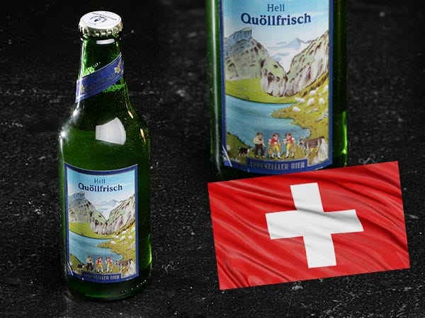 15: Schweiz - Appenzeller Quöllfrisch - Note: 3,05