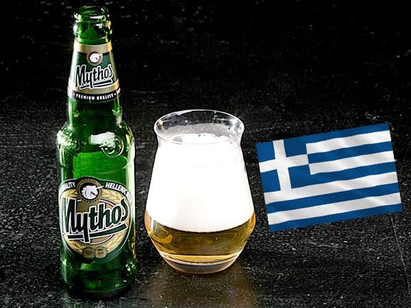Der zehnte Platz geht an Griechenland und das Mythos. Notenschnitt von 2,69