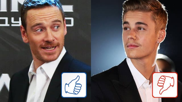 Michael Fassbender, Justin Bierber