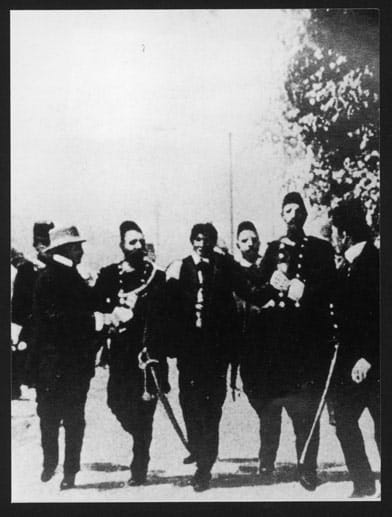 Erster Weltkrieg: Festnahme des Attentäters Gavrilo Princip