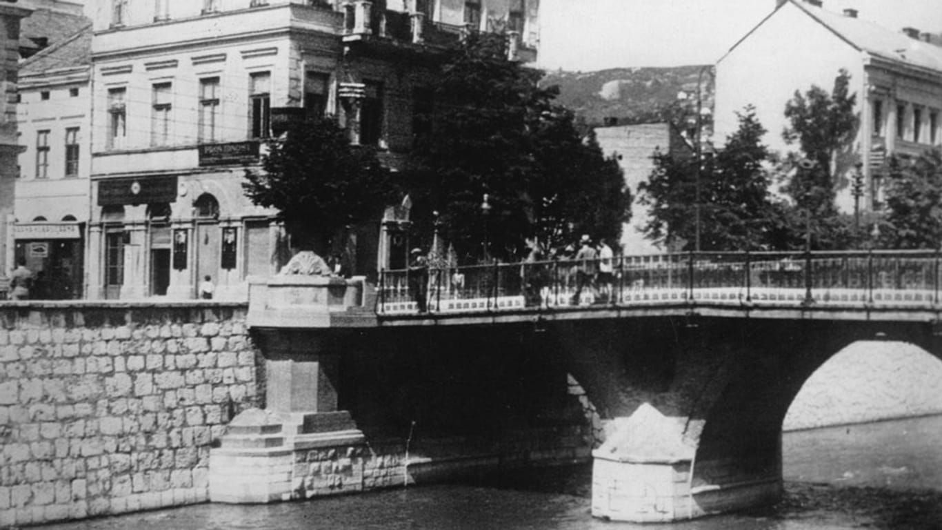 Das Attentat Von Sarajevo Am 28.6.1914 In Bildern