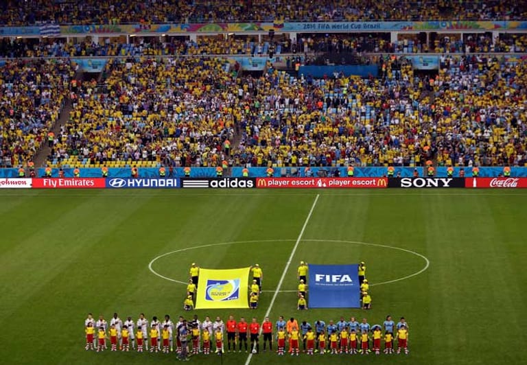 Ein reines Südamerika-Duell steht im zweiten Achtelfinale der WM an: Kolumbien fordert Uruguay!
