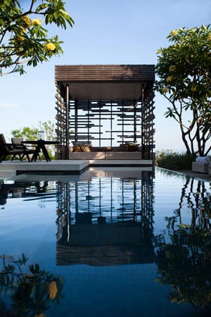 Die Alila Villas Uluwatu auf Bali sorgen mit ihren Privatpools für Entspannung und Privatsphäre.