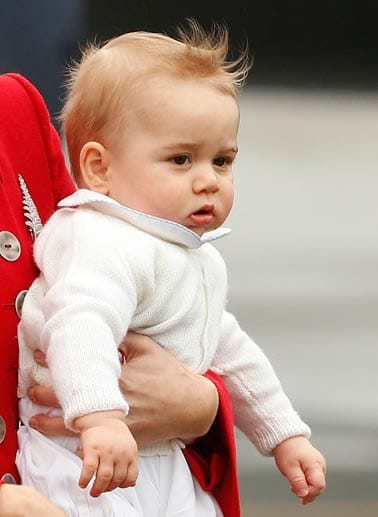 Die Baby-Fotos des Prinzen gingen um die ganze Welt.