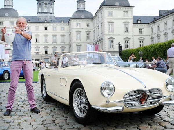 Der Sonderpreis der Jury ging an den Maserati 150 GT Spyder aus dem Jahre 1957 von Besitzer Andreas Mohringer.