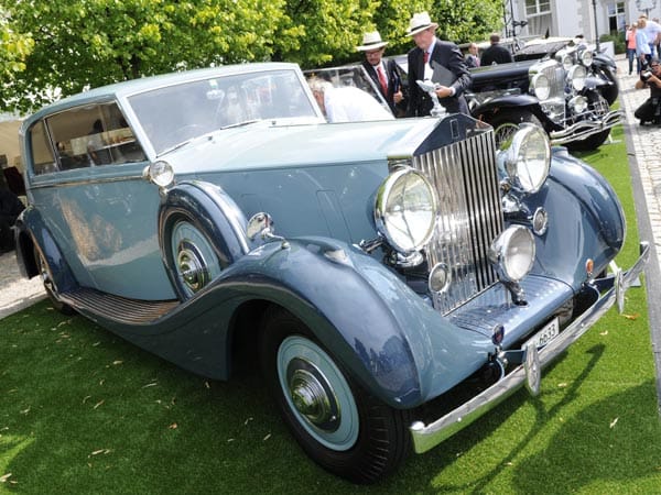 Auch Rolls-Royce durfte im Bergischen Land nicht fehlen.