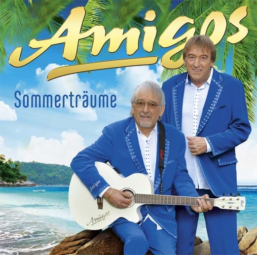 Die Amigos "Sommerträume", Veröffentlichung 25. Juli: Das neue Album des Schlager-Duos funktioniert wie immer mit Liedern über Liebe und Sehnsucht.