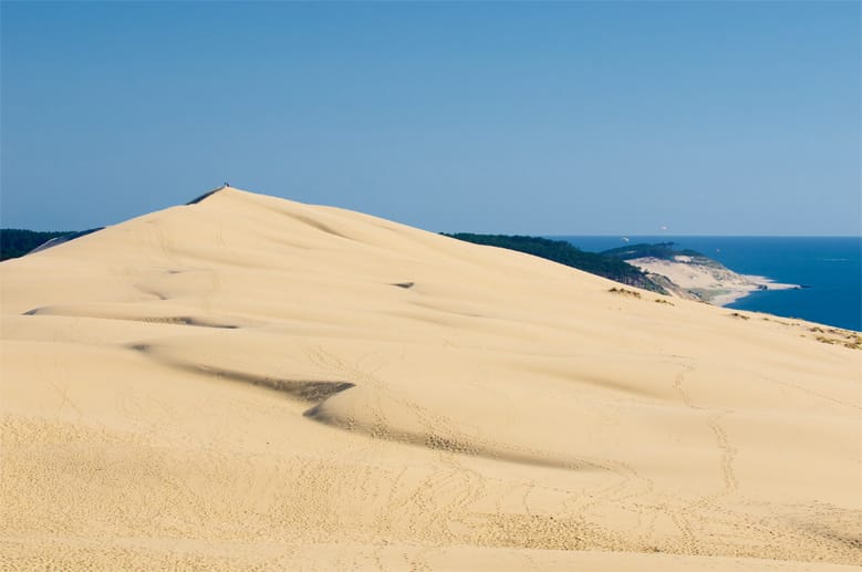 Die Dune du Pilat ist die größte und höchste Düne Europas.