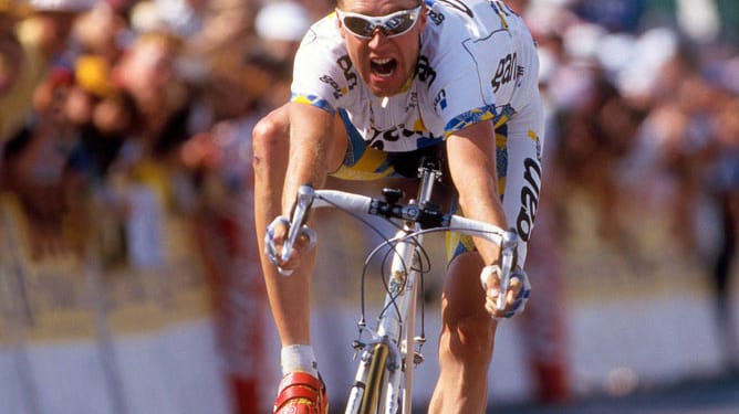 Bedingungsloser Kämpfer: 1998 debütiert Jens Voigt bei der Tour de France in der französischen GAN-Mannschaft.