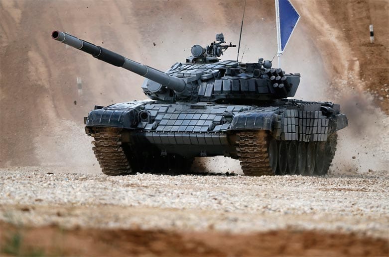 Kuwait nimmt mit diesem Panzer am Wettkampf teil. Gastgeber Russland stellt die Kriegsgeräte vom Typ T-72 (Nato-Code Slingshot). Nur China ließ seine eigenen einfliegen.