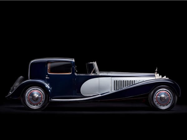 Vorbild ist der Bugatti Typ 41 Royale aus dem Jahr 1932 mit der Chassisnummer 41111.
