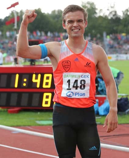 Dennis Krüger, 800 Meter, 1. VfL Fortuna Berlin-Marzahn