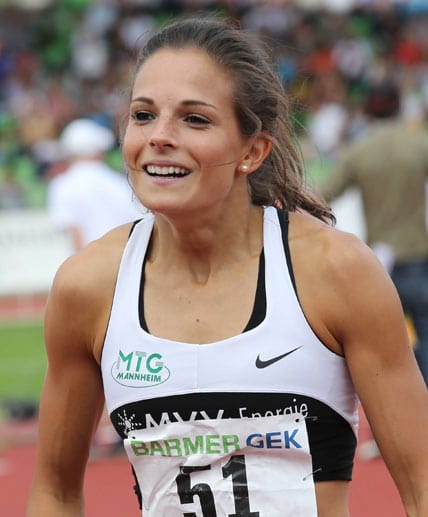 Nadine Gonska, 4x100 Meter, MTG Mannheim
