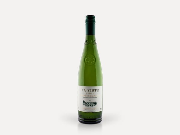 La Viste, Picpoul de Pinet, 2013. Bei Wine in Black für 7,95 Euro zu haben. Picpoul ist hierzulande noch unterschätzt, macht aber richtig Spaß im Sommer.