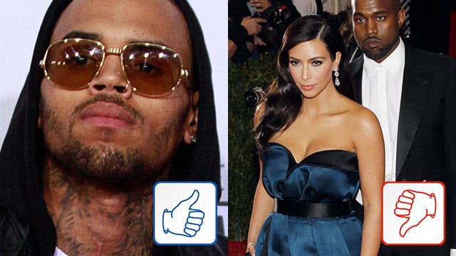 Lob für Chris Brown, Kim Kardashian vermarktet ihr Baby