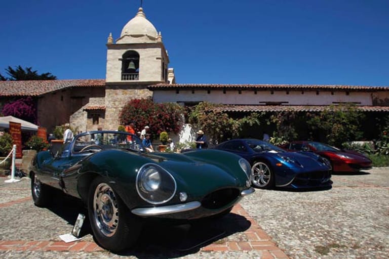 Hier der Jaguar von Steve McQueen noch einmal aus einer anderen Perspektive.
