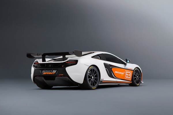 Der neue McLaren 650S Sprint ist eine abgespeckte GTS-Rennversion.